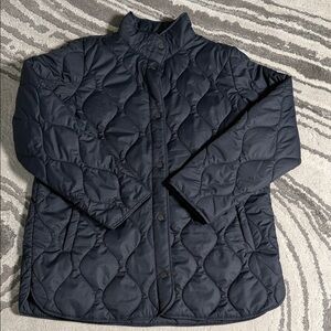 32 Degrees Quilted Navy Blue Puffer Jacket